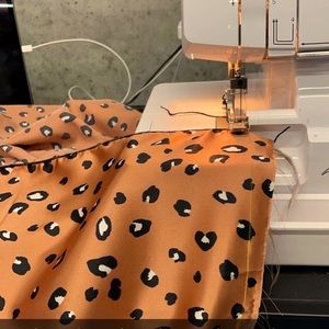 Wildrag . Satin fabric. 38in